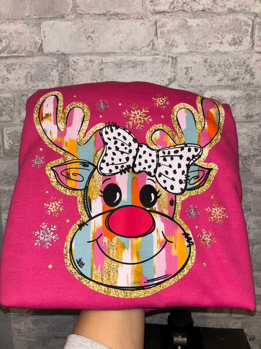 Christmas Reindeer (sweatshirt)