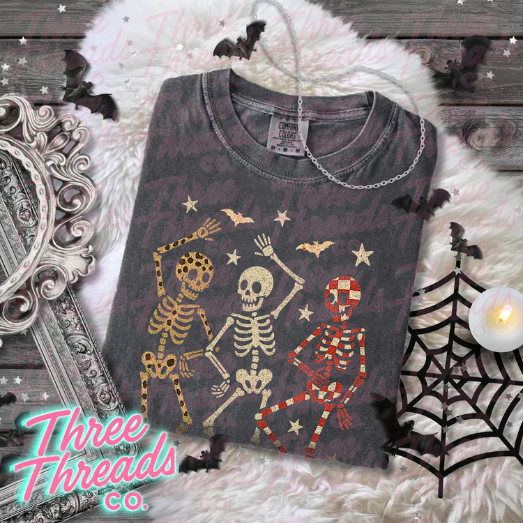 Dancing Skellies tee