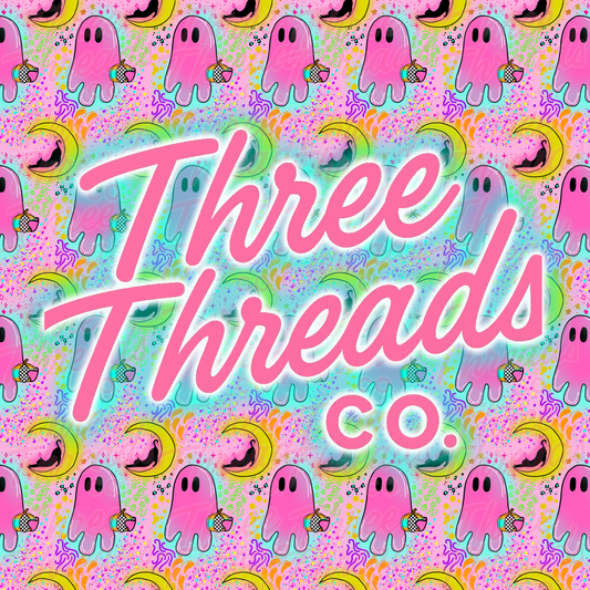 Ghostie Love seamless PNG