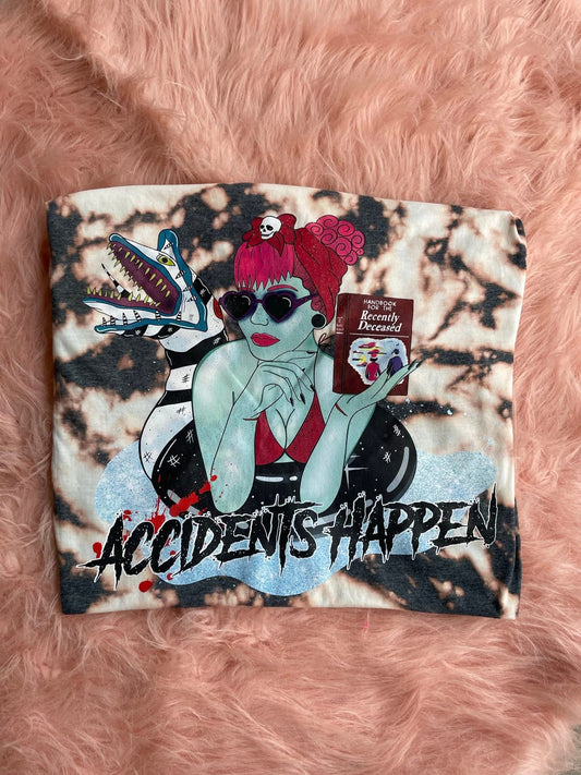 Accidents Happen tee