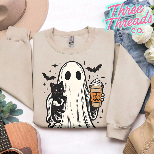 Pumpkin Spice Ghost tee