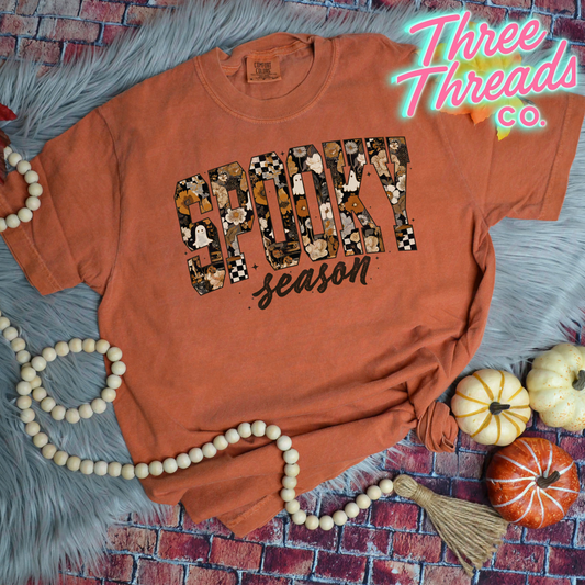 Spooky season sporty tee