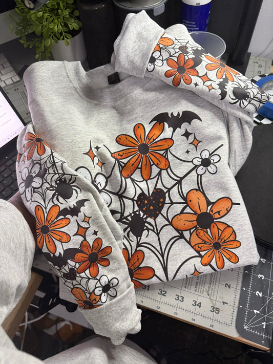 Spooky Floral sweatshirt